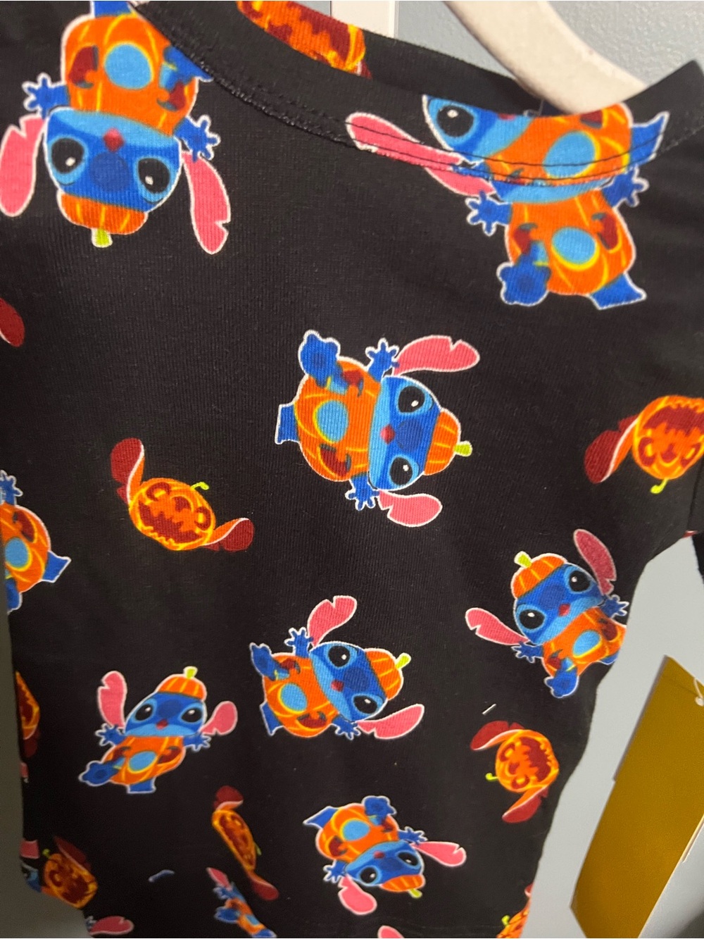 Stitch Halloween 2 piece Pajama Set NWT - Picture 2 of 3